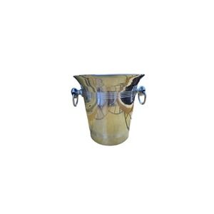 Vintage Mid-Century Metal Champagne Ice Wine Cooler Bucket‎ Argit Made In France